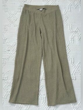 A New Day Olive Green Textured Pants